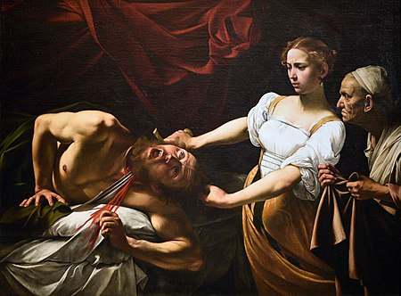 ホロフェルネスの首を斬るユディト