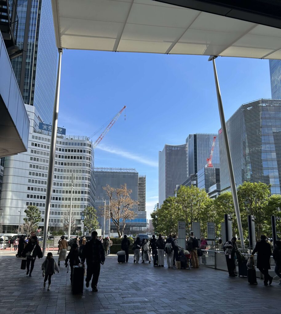 東京駅脱出